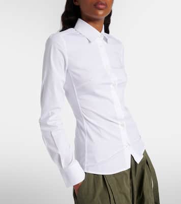 Camisa de popelín de algodón | Dolce&Gabbana