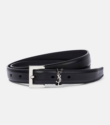 Ceinture Cassandre 20 en cuir | Saint Laurent