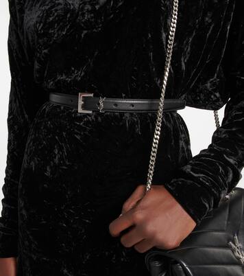 Ceinture Cassandre 20 en cuir | Saint Laurent