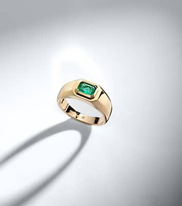 Champion 18kt 골드 에메랄드 링 | Shay Jewelry