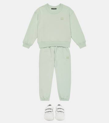 Mini Frack Face cotton sweatpants | Acne Studios Kids