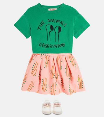 Jupe Salamander en lin et coton | The Animals Observatory