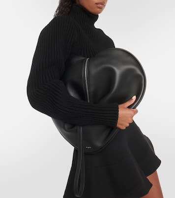 Pochette Le Cœur en cuir | Alaïa