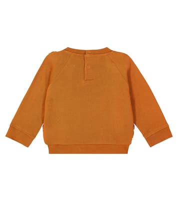 Baby teddy cotton jersey sweatshirt | Stella McCartney Kids