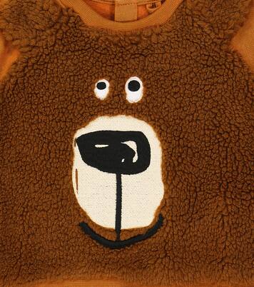 Baby teddy cotton jersey sweatshirt | Stella McCartney Kids