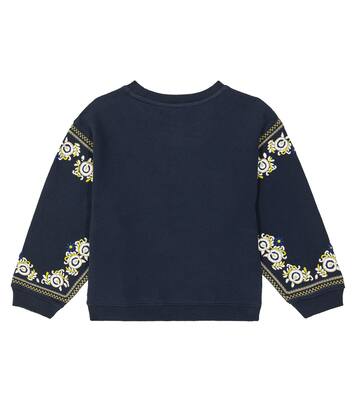 Sweat-shirt Dolores brodé en coton | Bonpoint