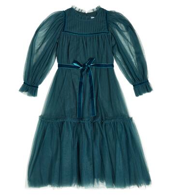 Embroidered tulle dress | C'era Una Volta