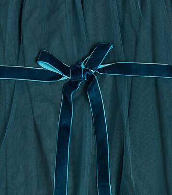 Embroidered tulle dress | C'era Una Volta