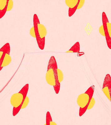 Beaver printed cotton hoodie | The Animals Observatory