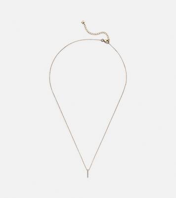 Collana La Barre in oro 14kt con diamanti | Mateo