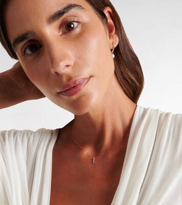 Collana La Barre in oro 14kt con diamanti | Mateo
