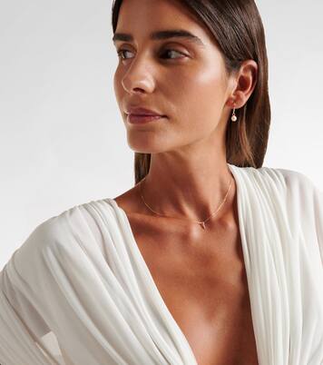 Collana La Barre in oro 14kt con diamanti | Mateo