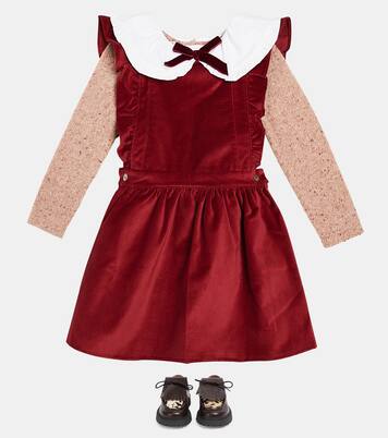 Cora cotton velvet skirt | La Coqueta