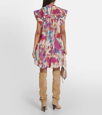 Robe Leaza imprimée en coton | Marant Etoile