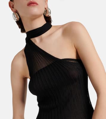 Robe midi Larsen asymétrique | Aya Muse