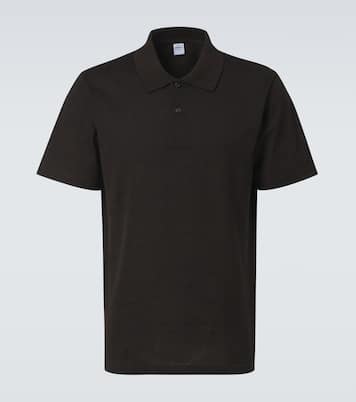 Scritto cotton piqué polo shirt | Berluti