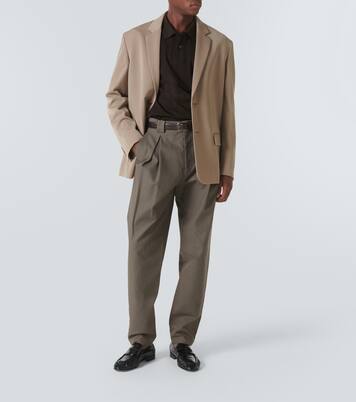 Scritto cotton piqué polo shirt | Berluti