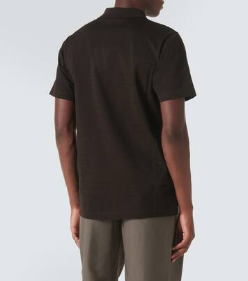Scritto cotton piqué polo shirt | Berluti