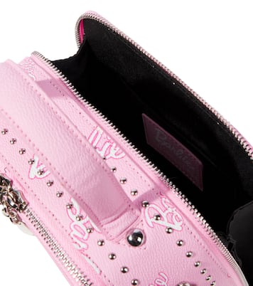 x Barbie® faux leather crossbody bag | Monnalisa