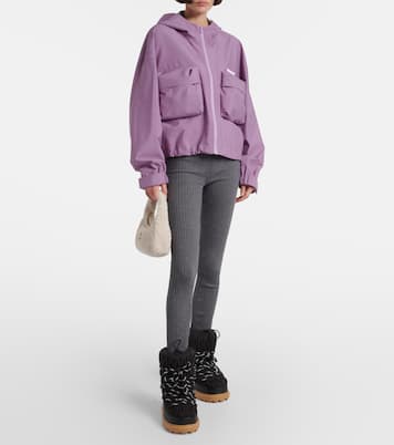 Wander Small shearling shoulder bag | Miu Miu