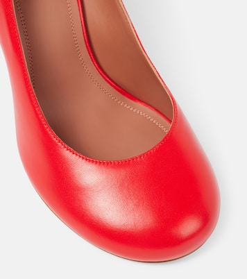 Iris 95皮革高跟鞋 | Amina Muaddi