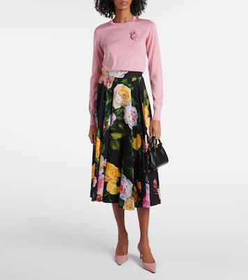 Mun DG leather slingback pumps | Dolce&Gabbana