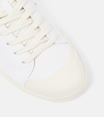 Logo leather sneakers | Tom Ford