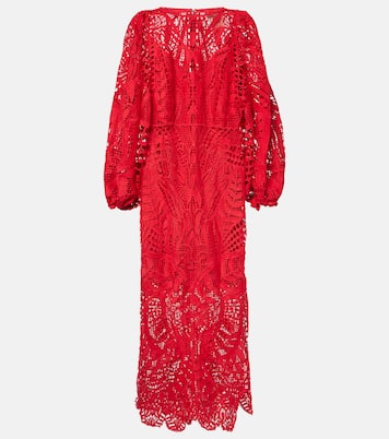 Nature guipure lace maxi dress | Farm Rio