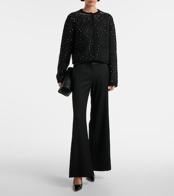 Tina crystal-embellished bouclé jacket | Altuzarra