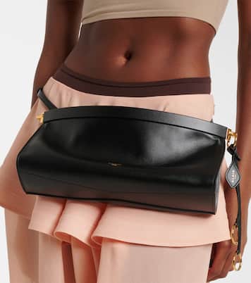 Le Click East West M号皮革单肩包 | Alaïa