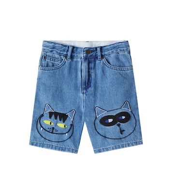 Printed denim shorts | Stella McCartney Kids
