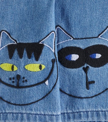 Printed denim shorts | Stella McCartney Kids