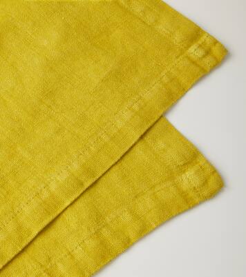 طقم مفرش سفرة من الكتان عدد 2 | Once Milano