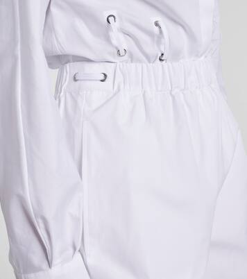 High-Rise Shorts Antiope aus Baumwolle | Max Mara
