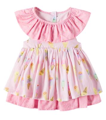 Printed cotton dress | Stella McCartney Kids