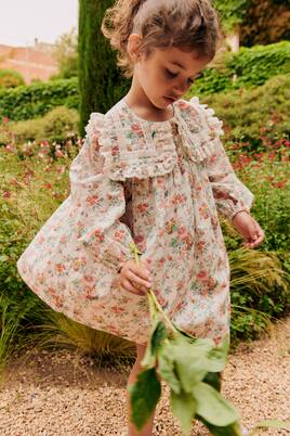Arinola floral cotton voile dress  | Louise Misha