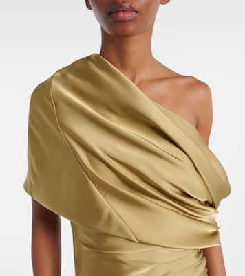 Robe longue en satin | Entire Studios
