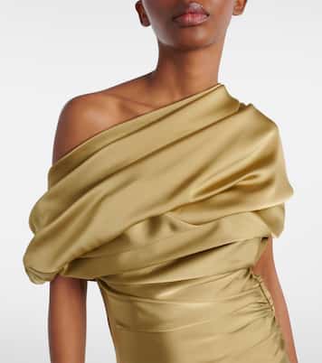 Robe longue en satin | Entire Studios