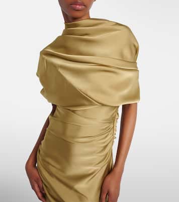 Robe longue en satin | Entire Studios