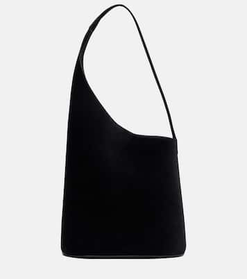 Demi Lune suede tote bag | Aesther Ekme