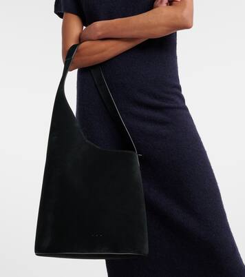 Demi Lune suede tote bag | Aesther Ekme