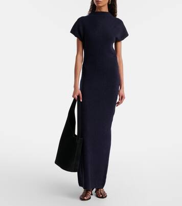 Demi Lune suede tote bag | Aesther Ekme