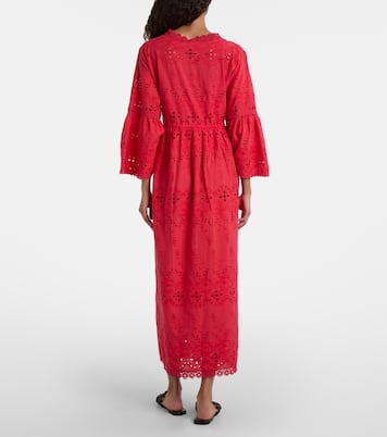 Cafetan Tallulah brodé en coton | Melissa Odabash