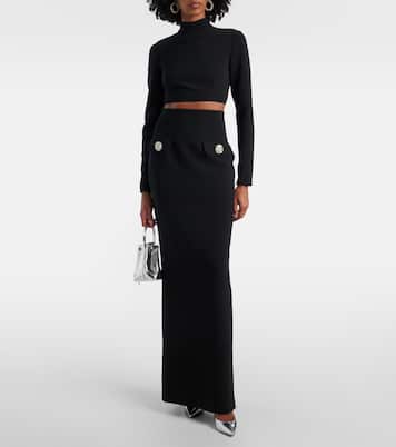 Falda larga adornada | Costarellos