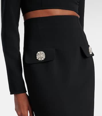 Falda larga adornada | Costarellos