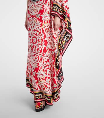 Taormina printed silk kaftan  | Dolce&Gabbana