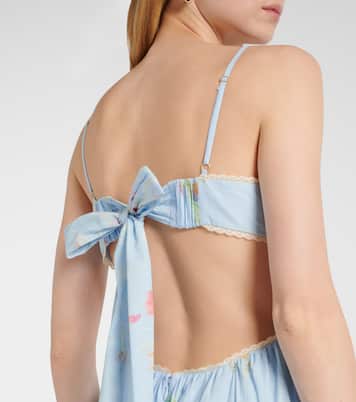 Lucky Picnic floral cotton maxi dress | Zimmermann