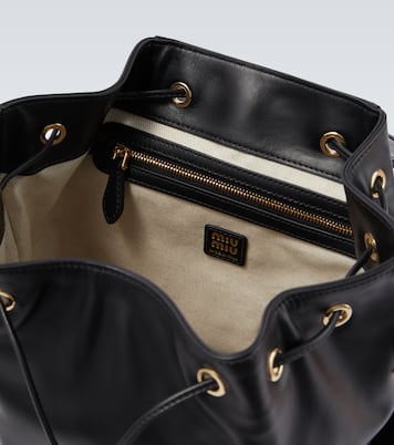 Rucksack aus Leder | Miu Miu