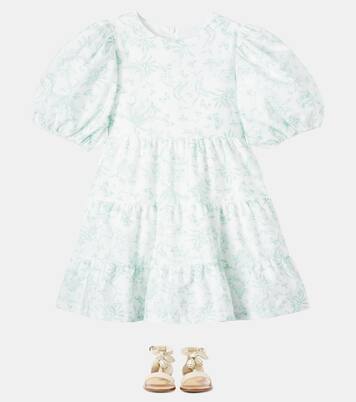 Bedrucktes Kleid aus Baumwolle | Tartine et Chocolat