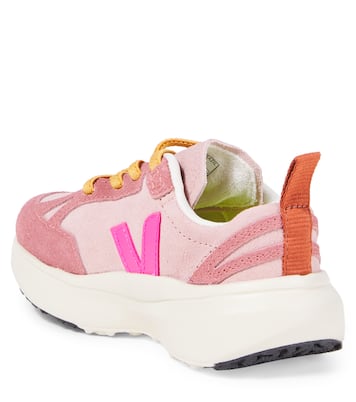 حذاء سنيكرز من الجلد السويدي Canary | Veja Kids